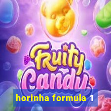 horinha formula 1